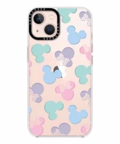 Pastel Mickey Minnie Premium Phone Case 1