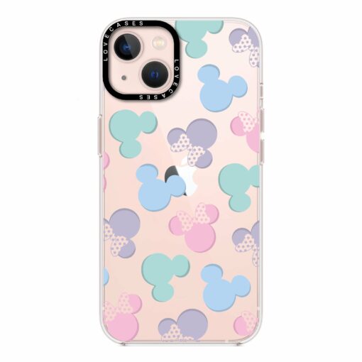 Pastel Mickey & Minnie Premium Phone Case